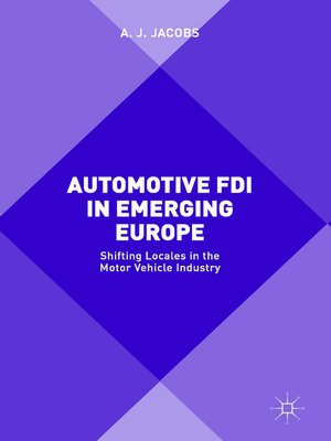 cover image of Automotive FDI in Emerging Europe